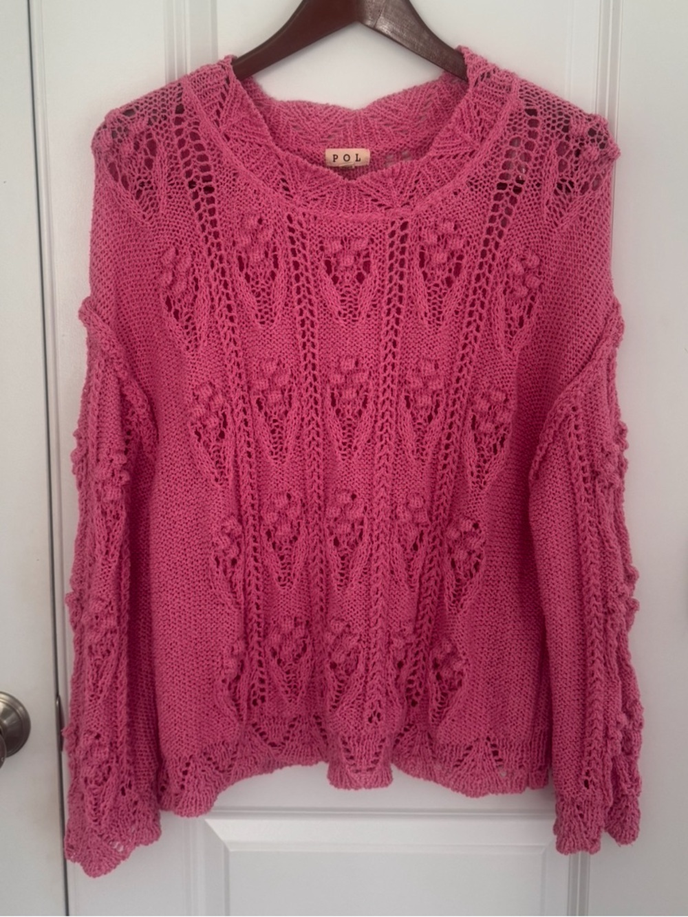 Pol Oversized Crochet Sweater